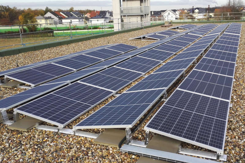 PV Anlage Rettungszentrum Oftersheim